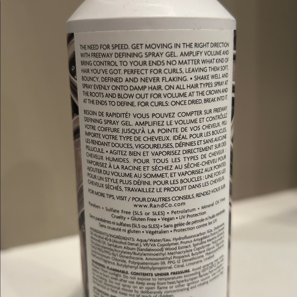 R+Co Freeway defining spray gel New Discontinued - Picture 2 of 2